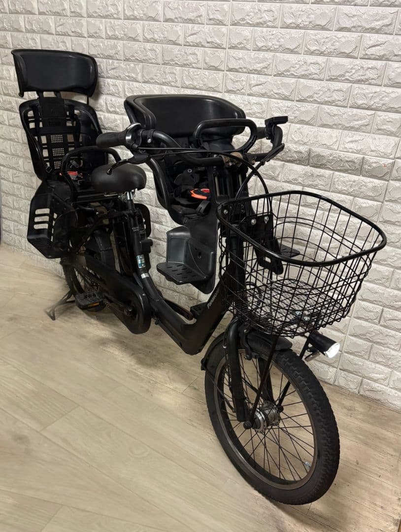 ✨美品✨室内保管✨パナソニック ギュットアニーズ　子供乗せ電動自転車