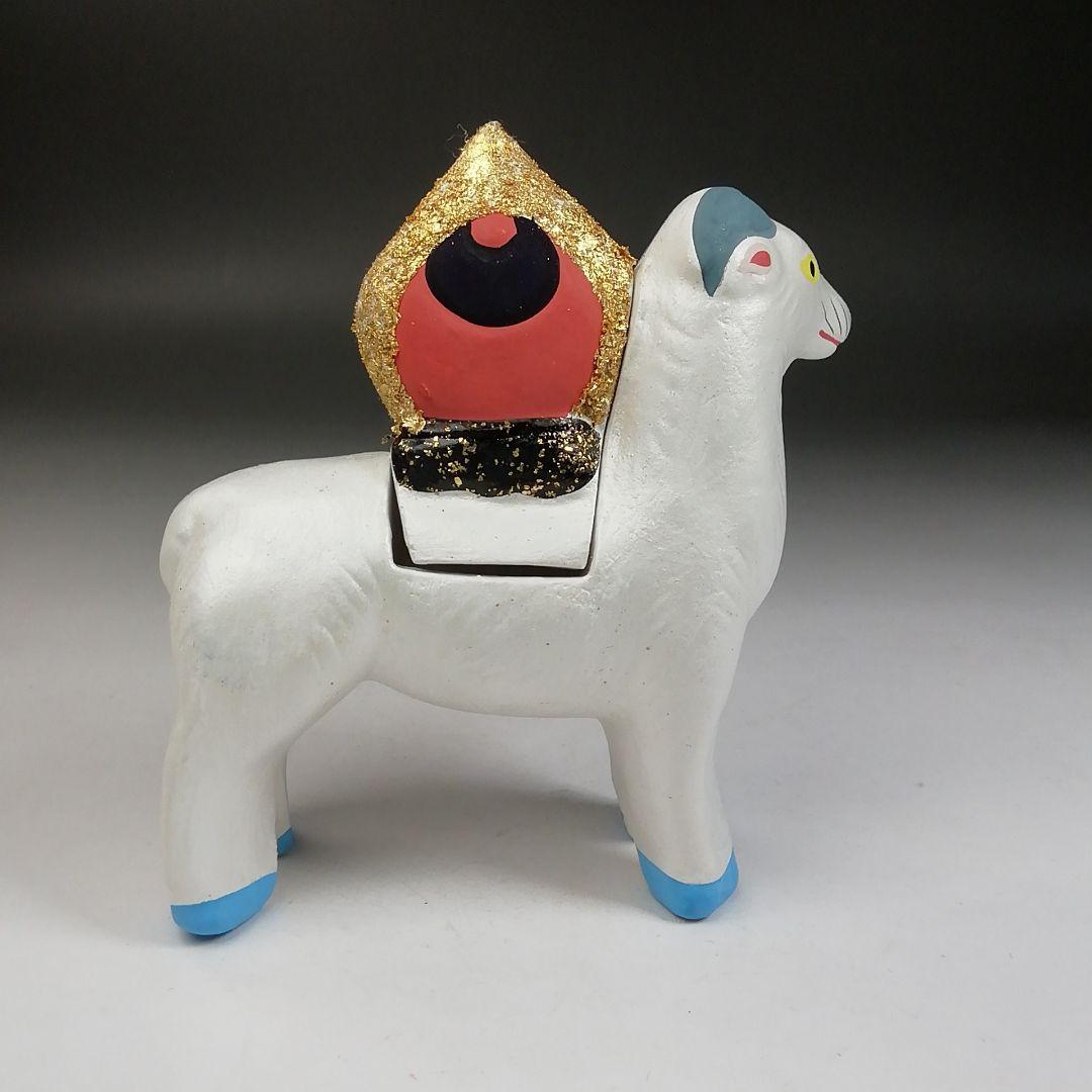 W99 香合 『伏見人形』『六代目 丹喜 作』 共箱 茶道具