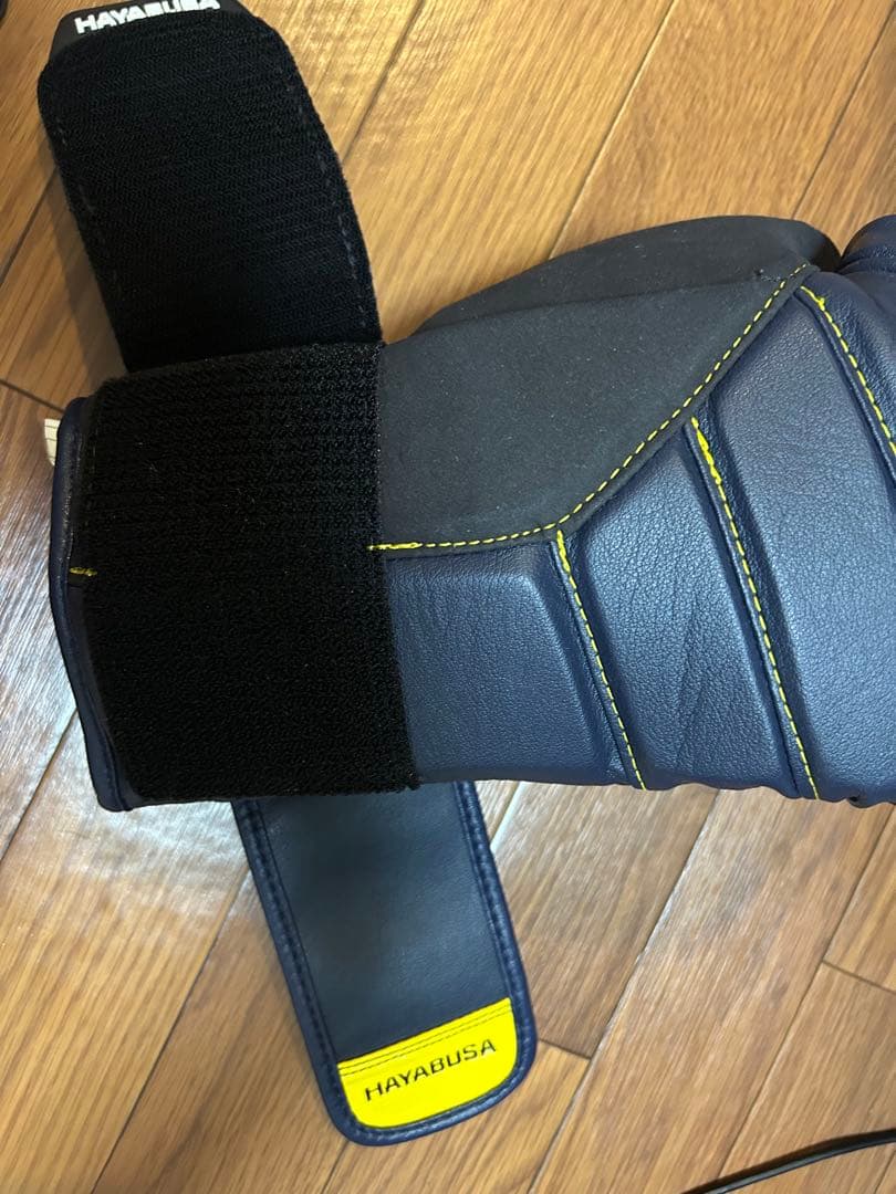 ピッグ様専用 HAYABUSA ボクシンググローブ 12oz ネイビー/イエロー