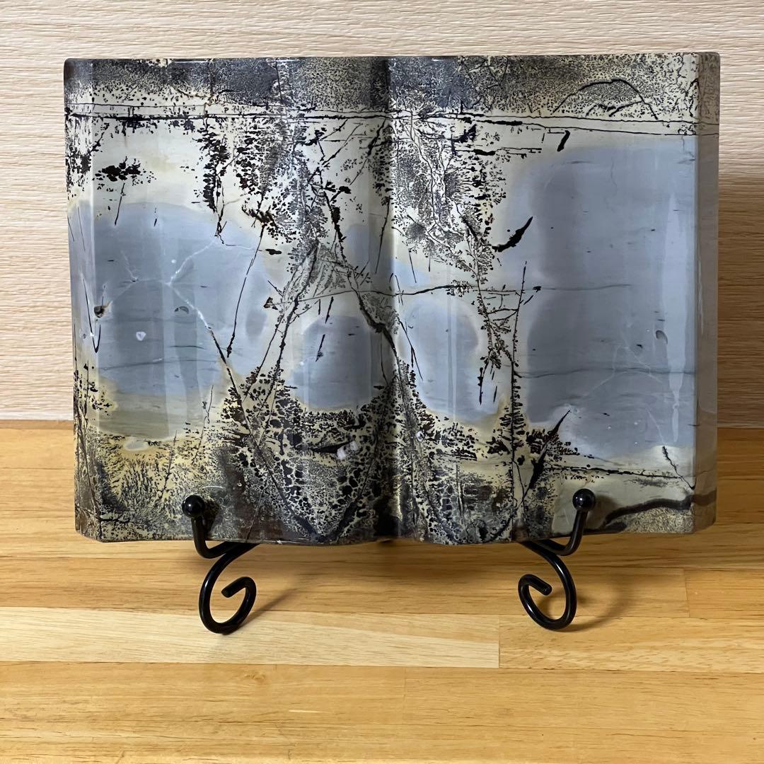 ⬛︎【1点もの】ピクチャージャスパー天然石ブックスタイル自然風景