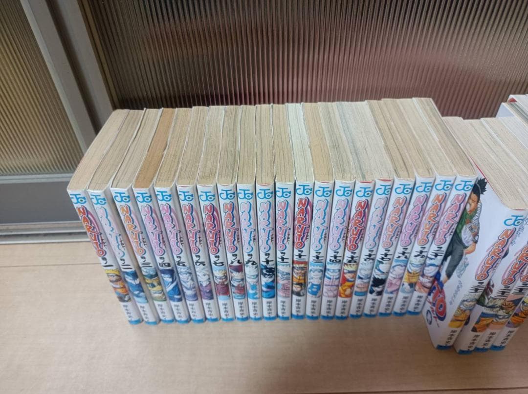 良品 初版 NARUTO ナルト 関連８冊 全巻 全巻セット 送料無料 岸本斉史