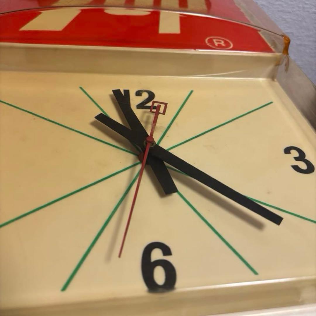 7up セブンアップ】ヴィンテージ時計 動作確認済