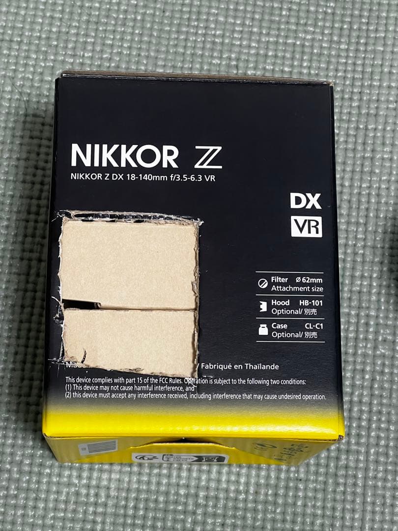 美品・元箱付きNIKKOR Z DX 18-140mm f/3.5-6.3 VR