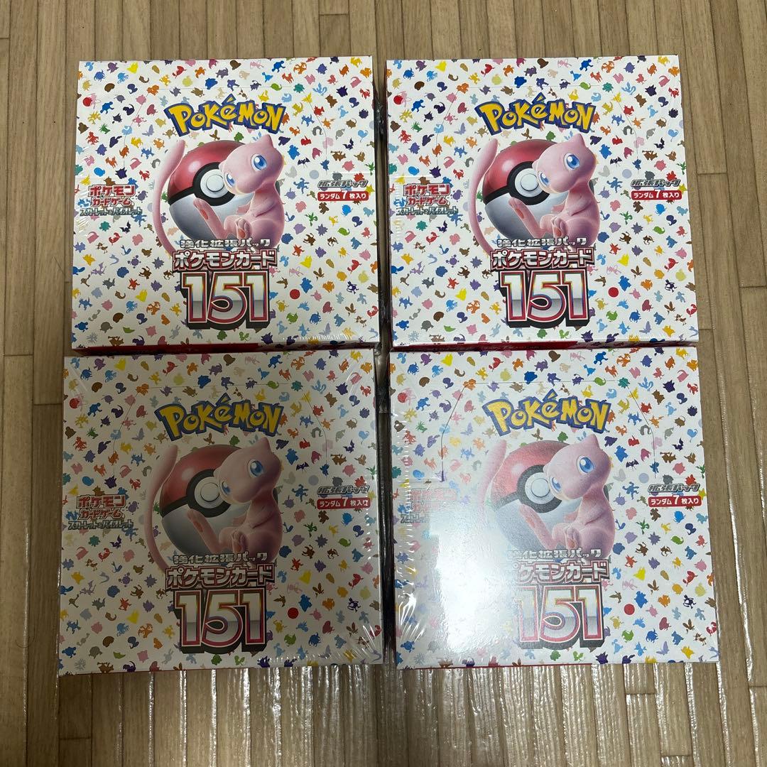 ポケモンカード 151 BOX シュリンク付き