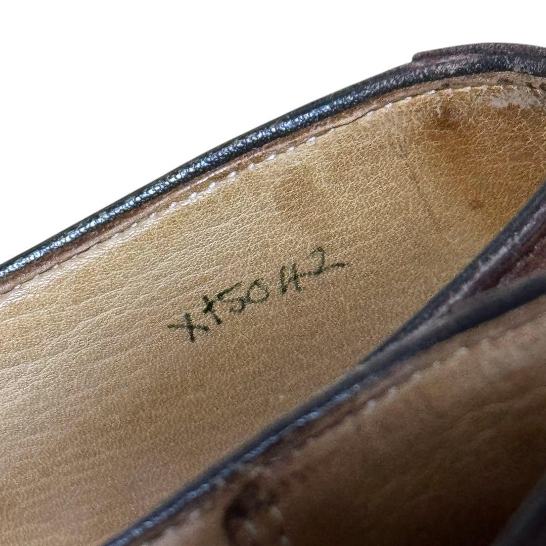 【ブルックスブラザーズ】Uチップ クロケット＆ジョーンズ製 325ラスト 8D