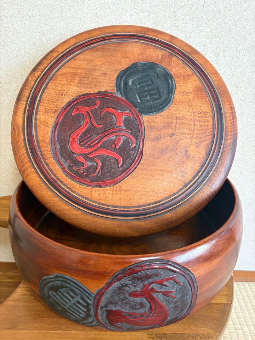 烏城彫茶櫃】☆登録商標付☆取込盆 岡山県：漆