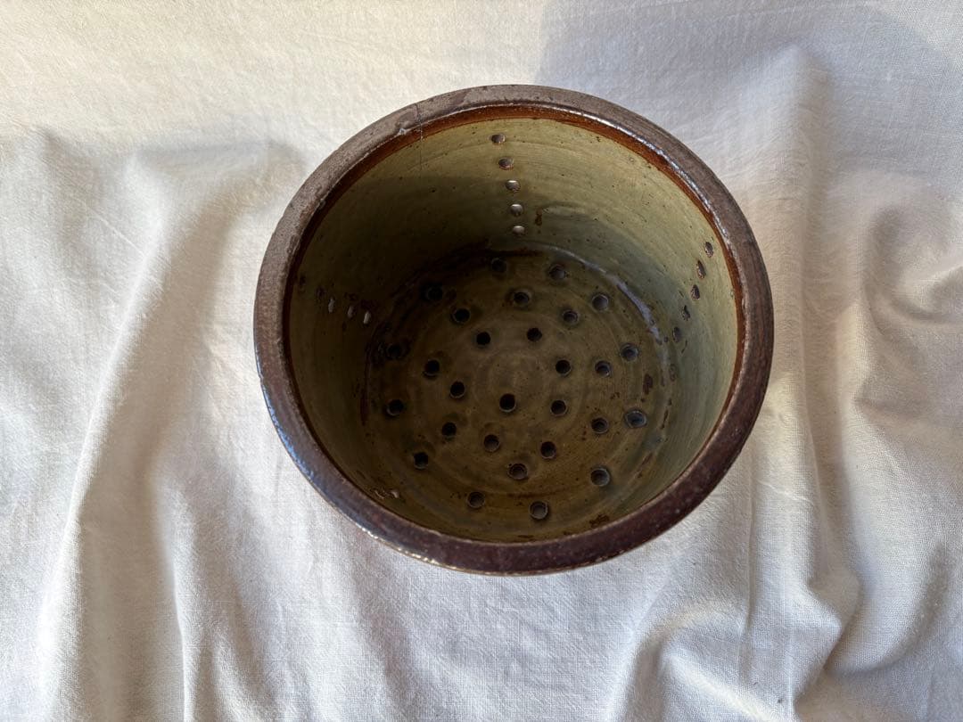 フランスアンティーク フェセル 水切りポット