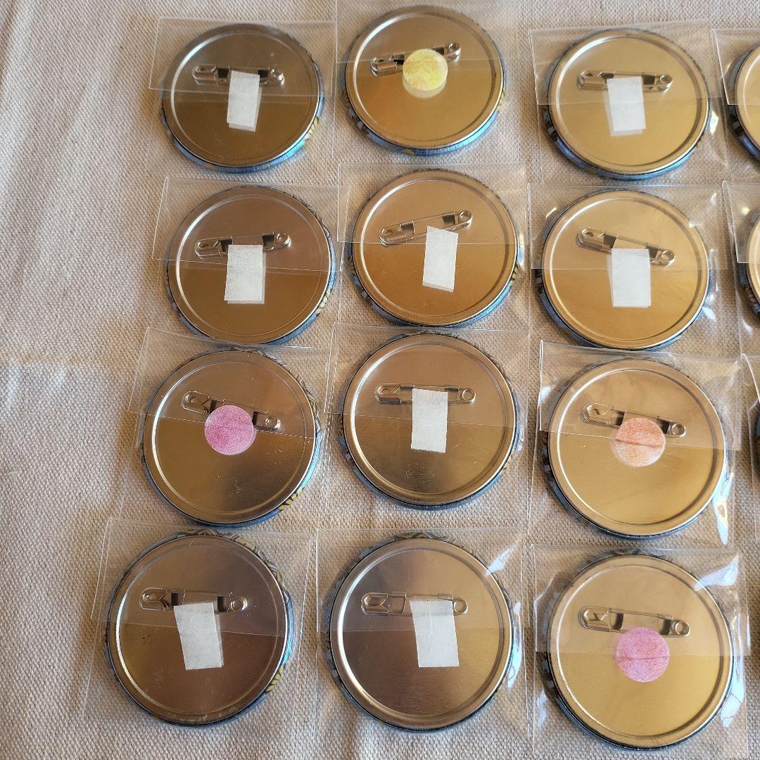 未使用品】ツキウタ 皐月葵 月花神楽 缶バッジ 17点セット