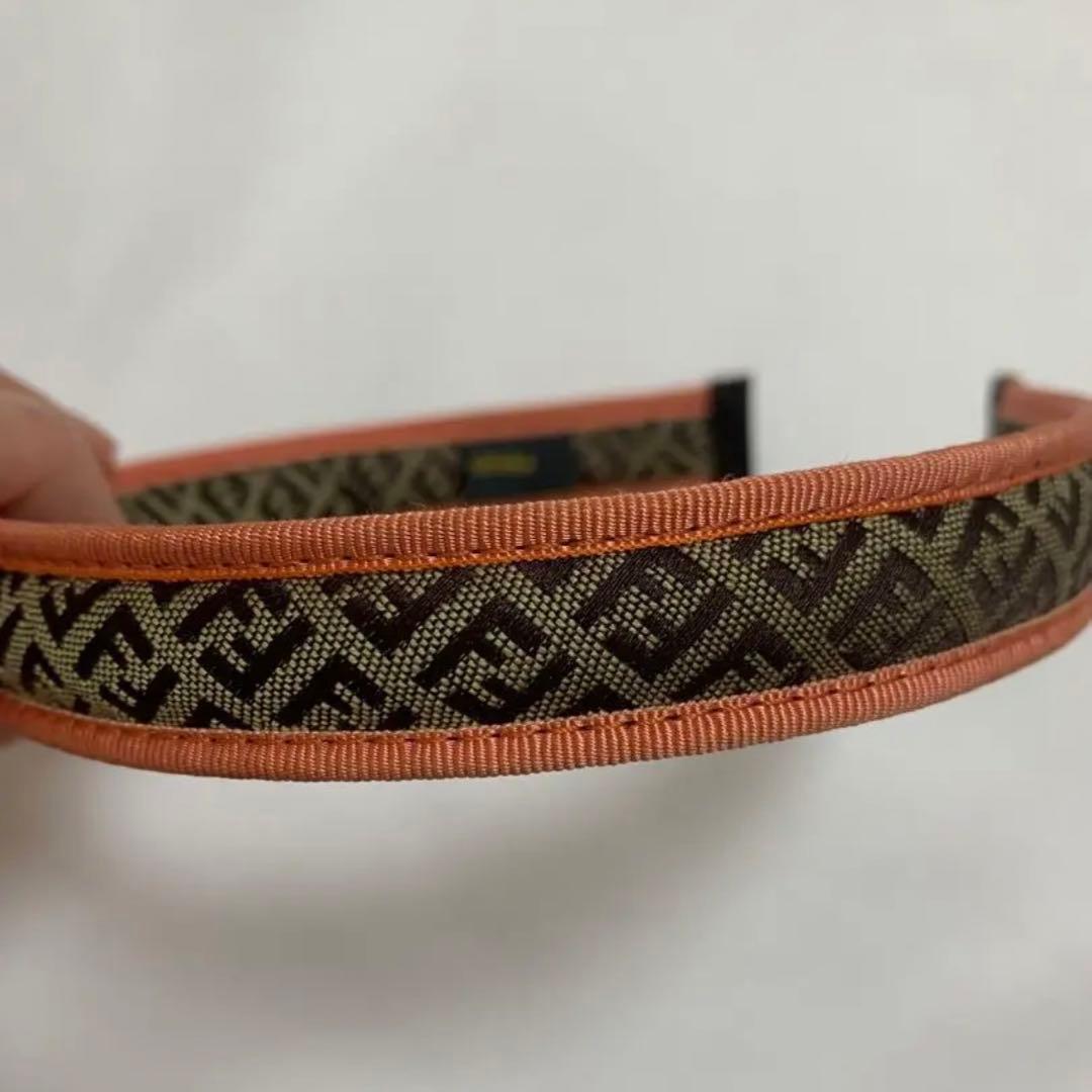 FENDI カチューシャFFズッカ柄