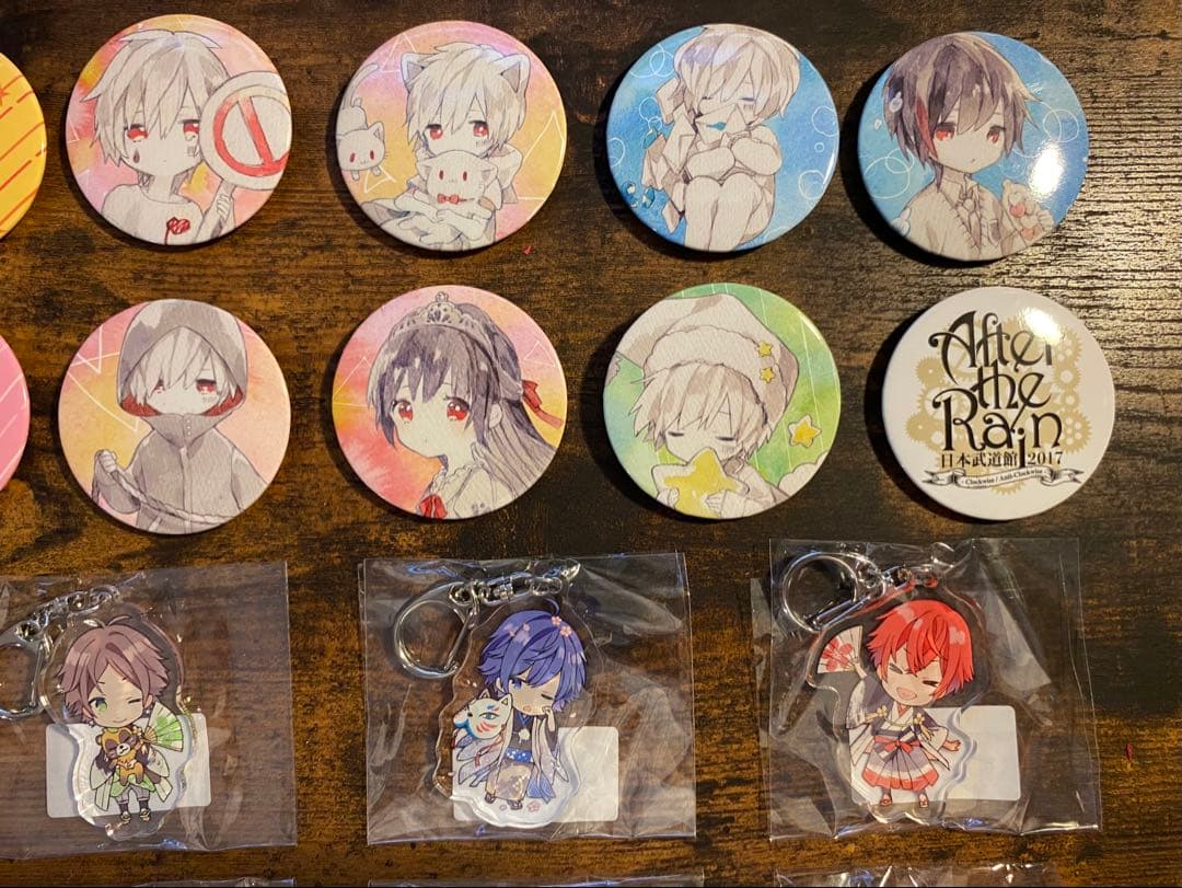 まふまふ そらる 2017 2018 グッズ アクキー 缶バッジ ひきライ