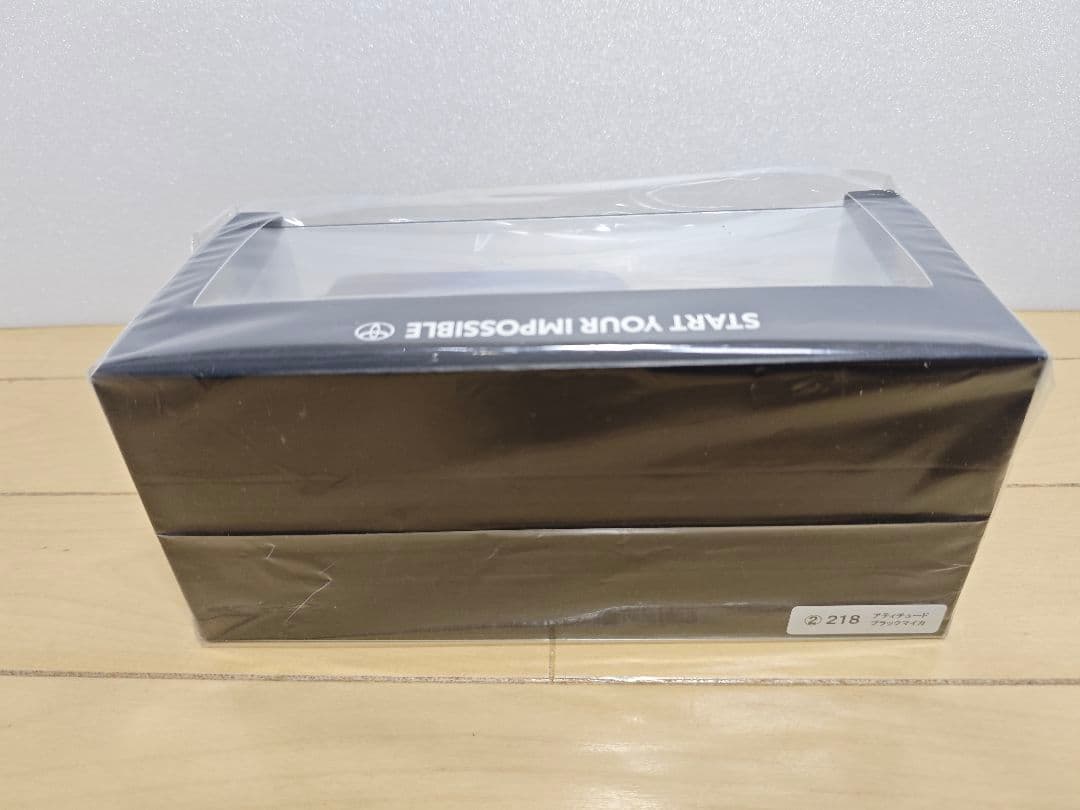 【値下】ランドクルーザー70 ミニカー非売品 カラーサンプル 218 ブラック