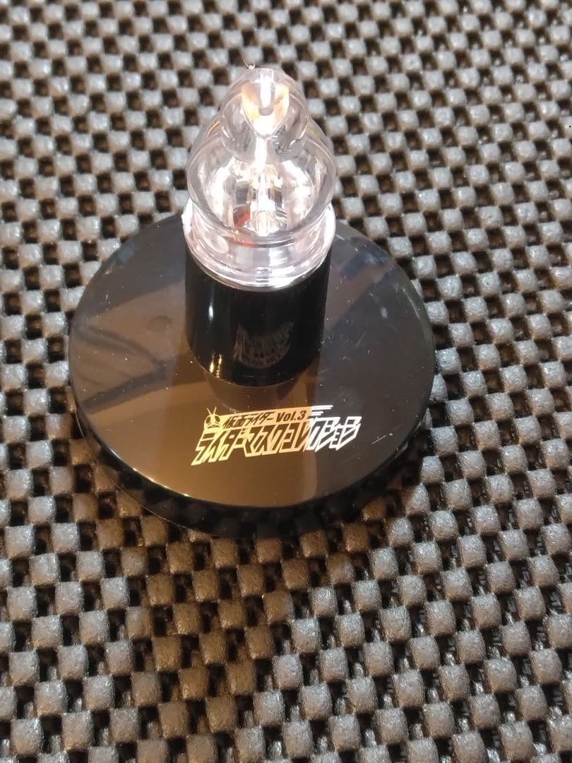 ①マスコレ【未開封】仮面ライダー555ブラスター　発光台座　シークレット