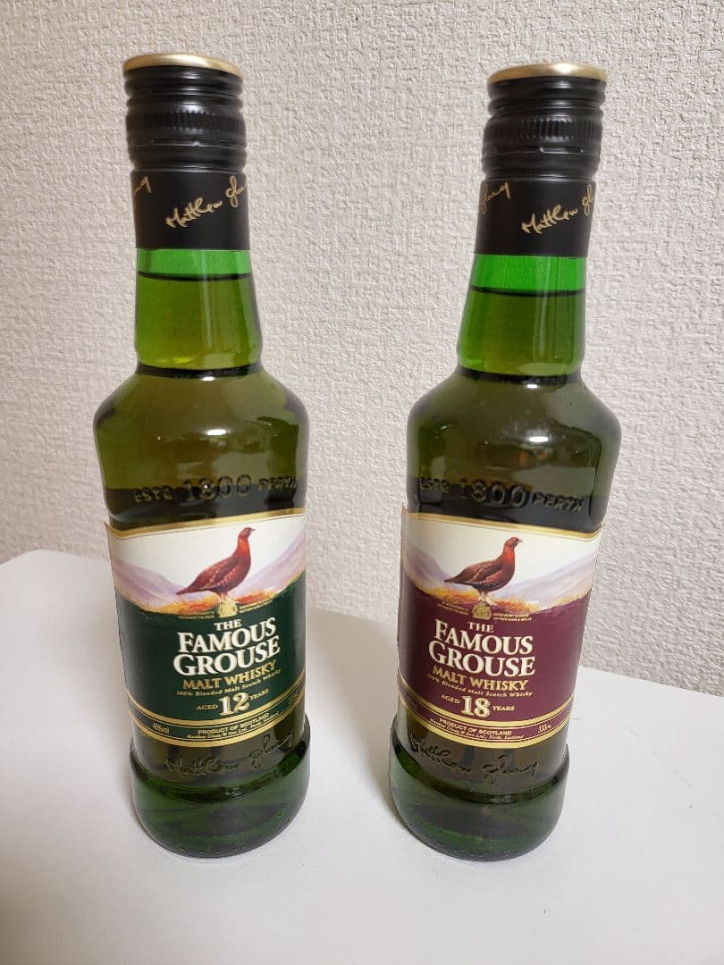 箱付き 】ザ フェイマスグラウス18年＋12年セット - メルカリ