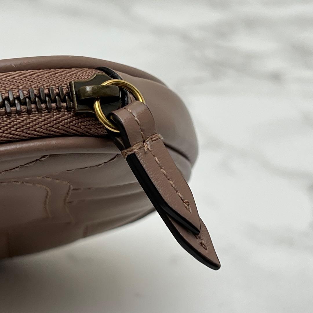 グッチ GGマーモント パース ケース ベージュ GUCCI