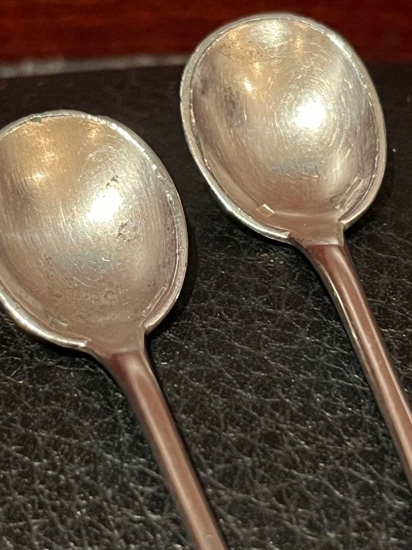 クリストフル　純銀製　スターリングシルバー　950製 調味料用　スプーン　セット
