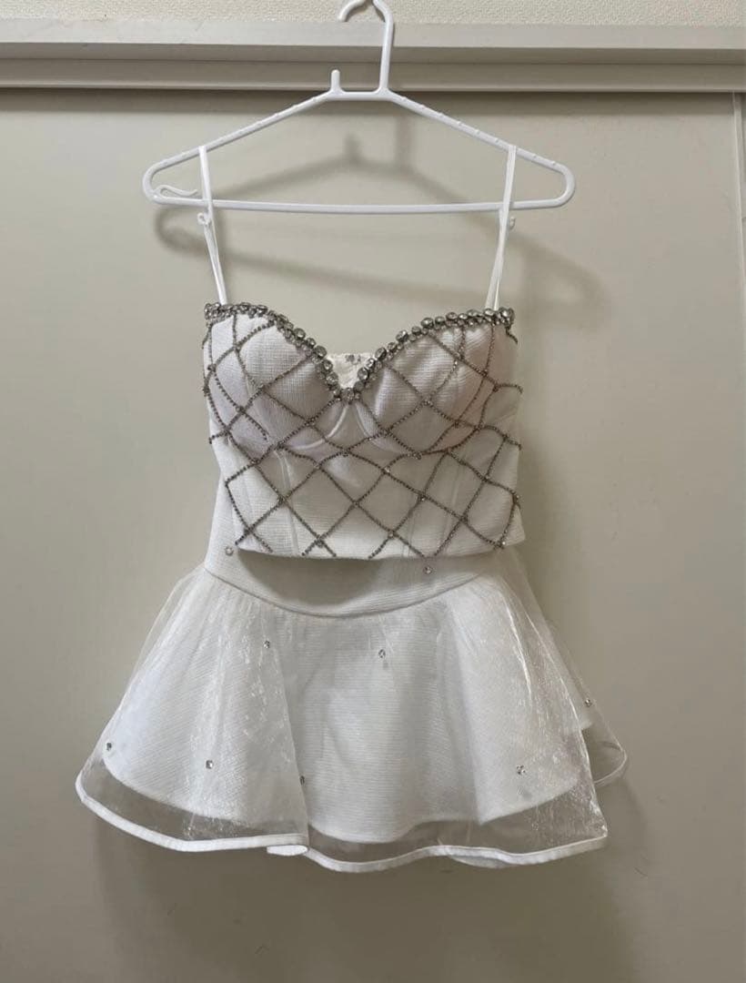 ROBE de FLEURS 如月れいちゃんコラボ　fm3758 white/M