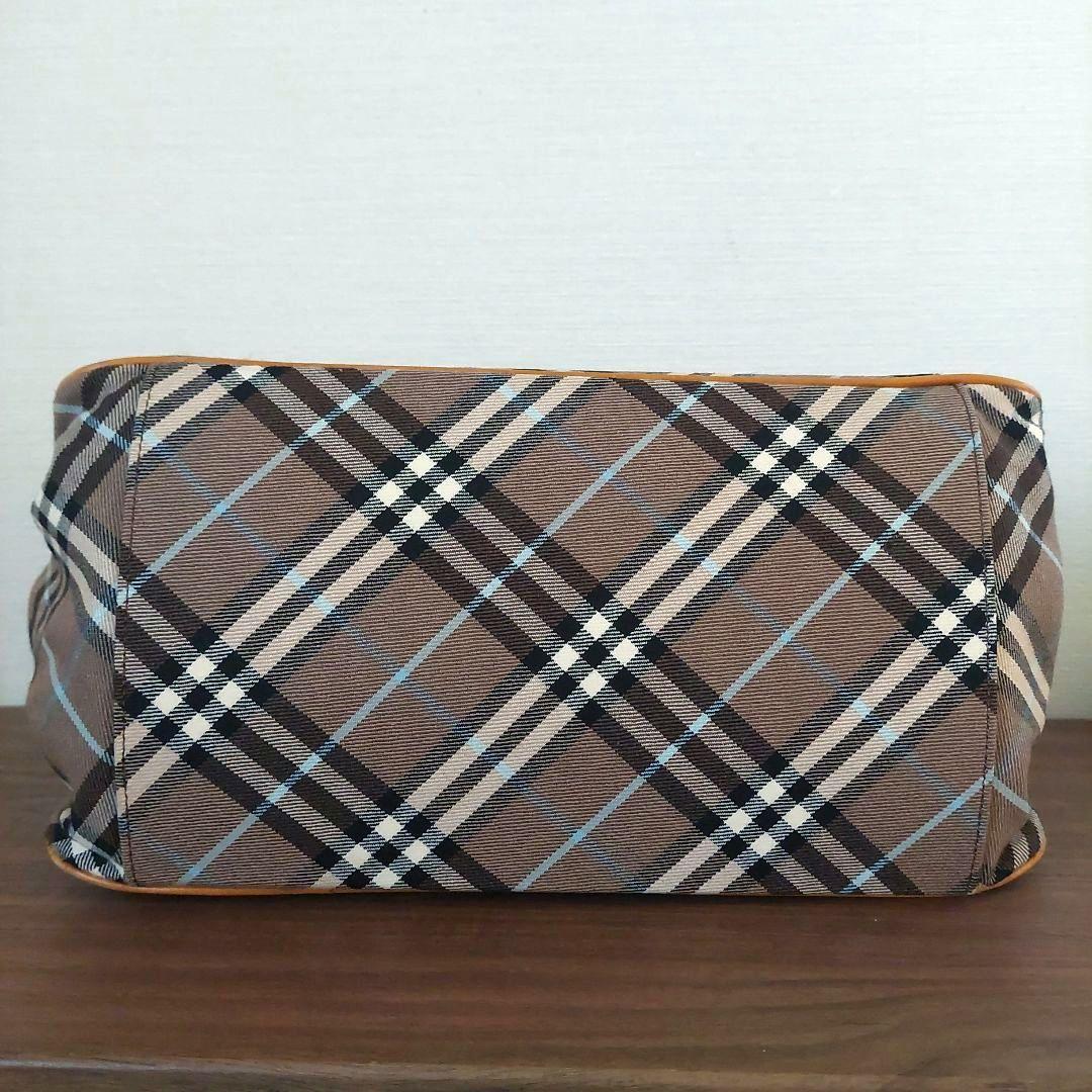 BURBERRY BLUE LABEL ハンドバッグ ノバチェックキャンバス