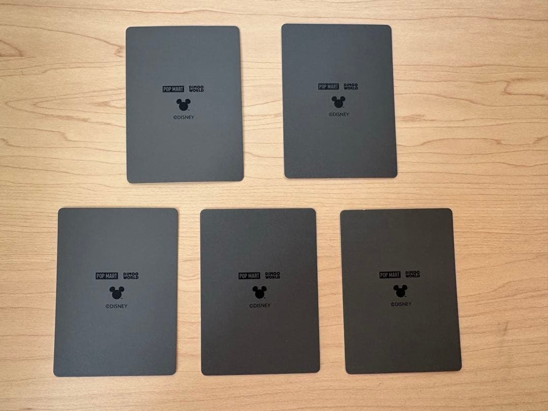 DIMOO WORLD×DISNEY ぬいぐるみキーチェーン 5点セット