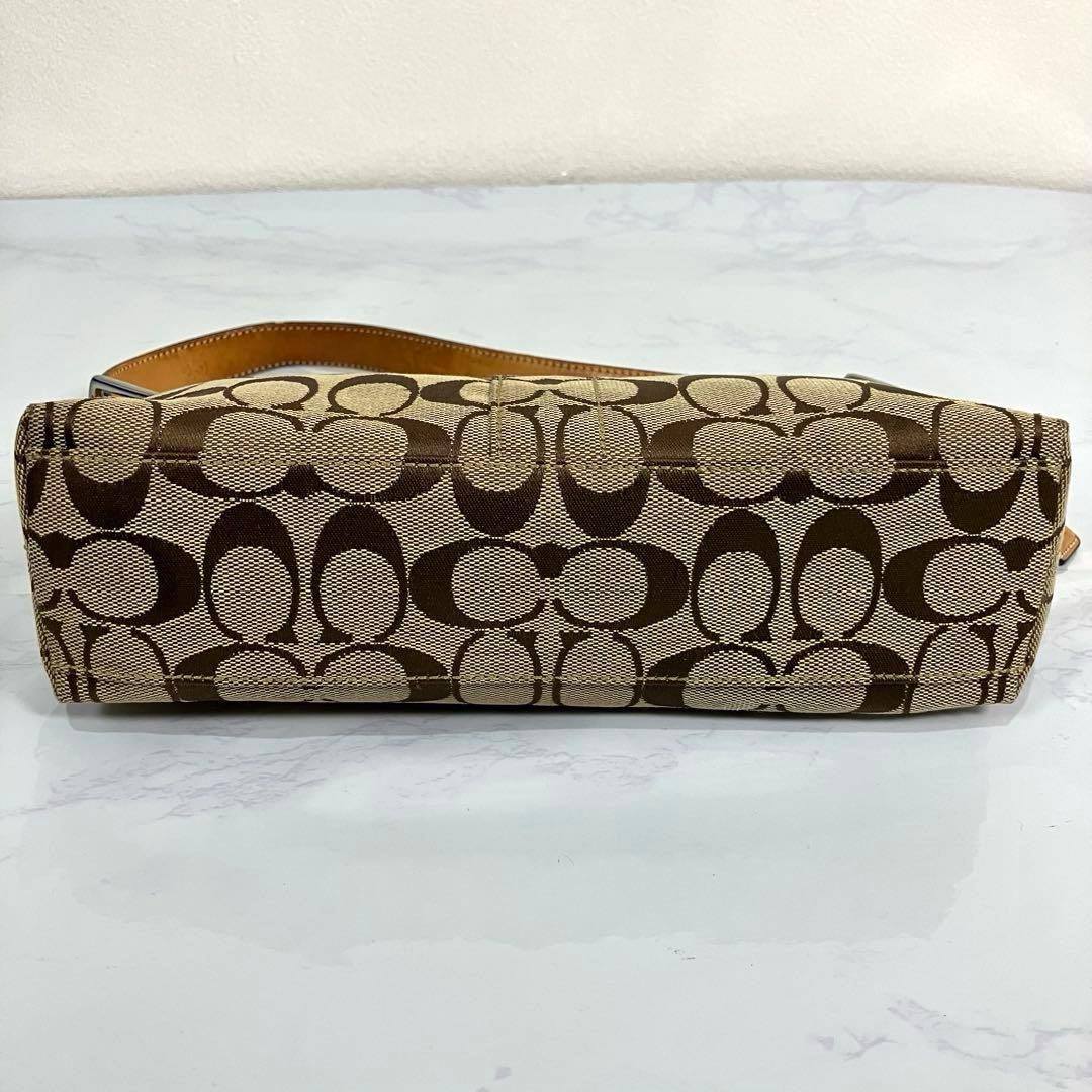 COACH コーチ 6371 アクセサリーポーチ シグネチャー　ワンショルダー