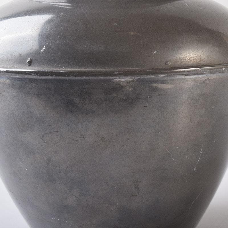 煎茶道具 錫製 茶壷 茶心壷 約718g F R8746