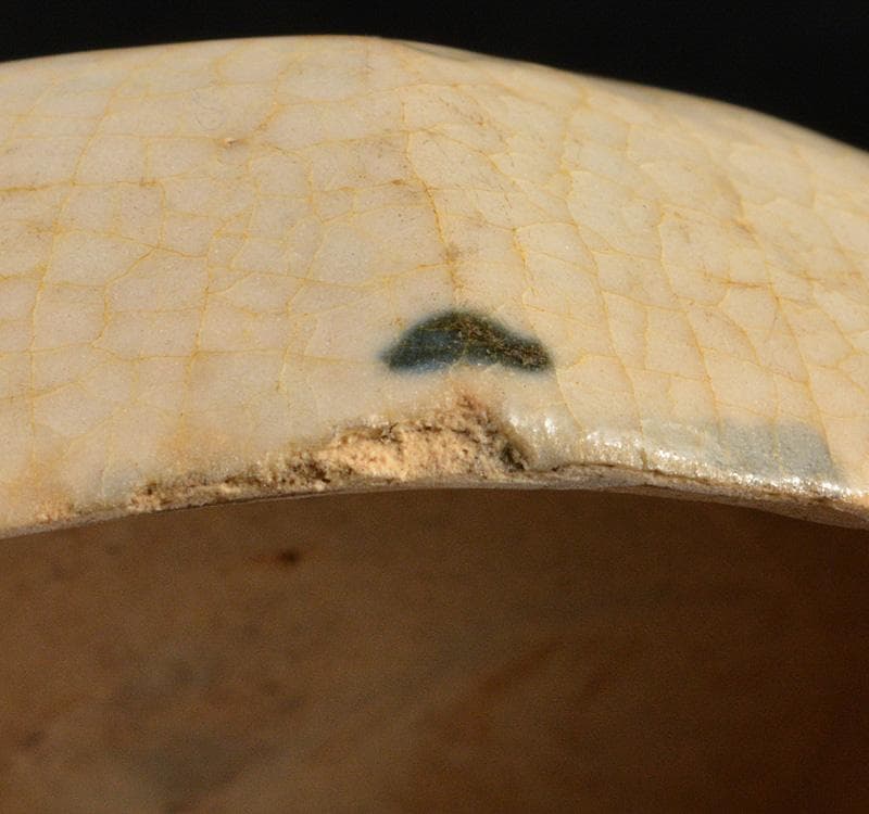 茶道具 南京染付 蟹文 香合 時代箱 M R5180の通販はau PAY マーケット