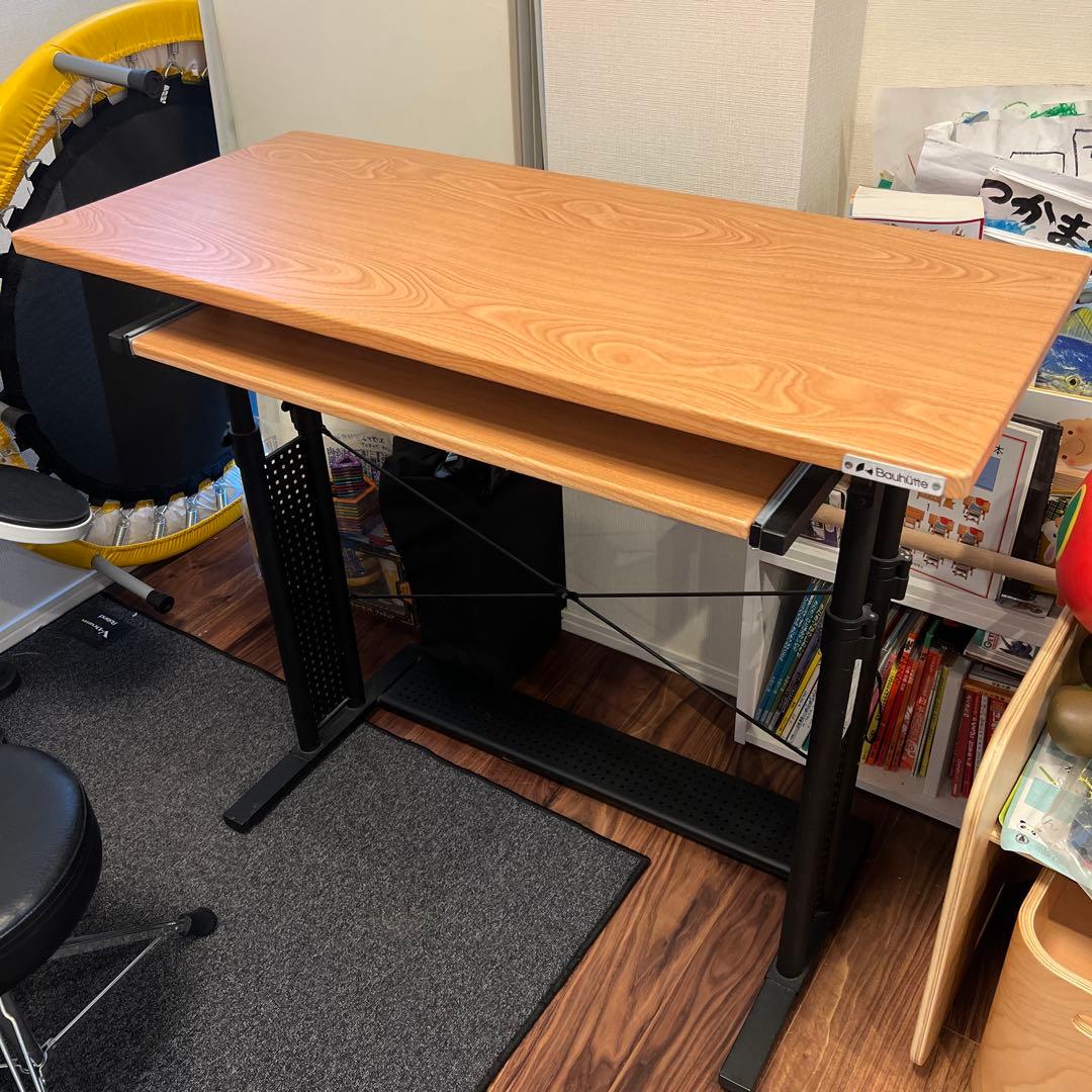 Bauhutte(バウヒュッテ) スタンディングデスク BHD-1200H-WD