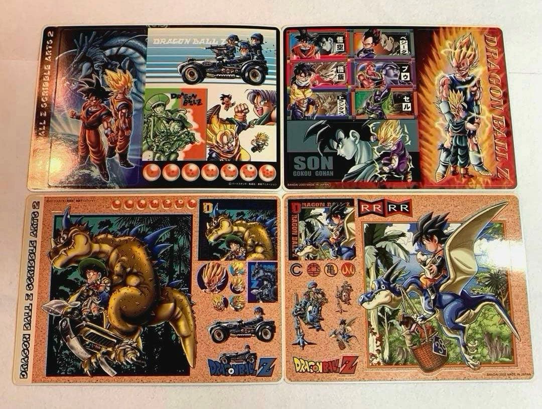希少】ドラゴンボールZ スクリブルアーツ1・2全種 大阪万博ポスト