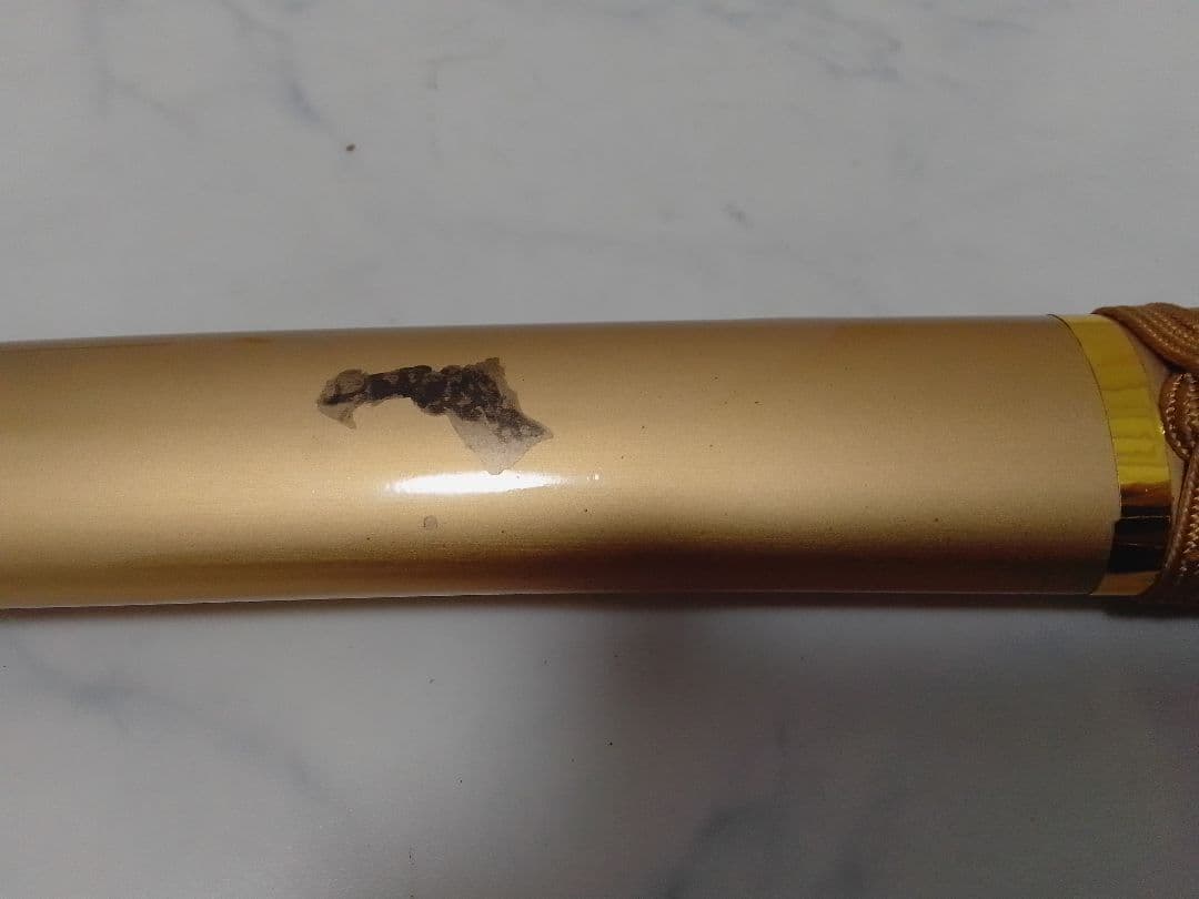 太刀 金属製模造刀 日本刀 金色 観賞 コスプレ 武具