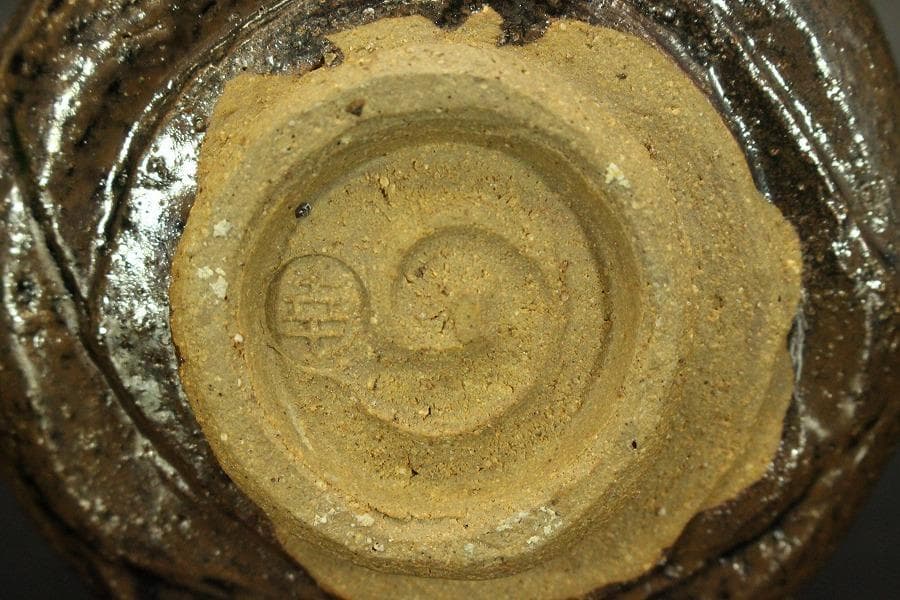 茶道具 うぐいす窯 瀬戸釉 筒茶碗 お稽古用(A515)