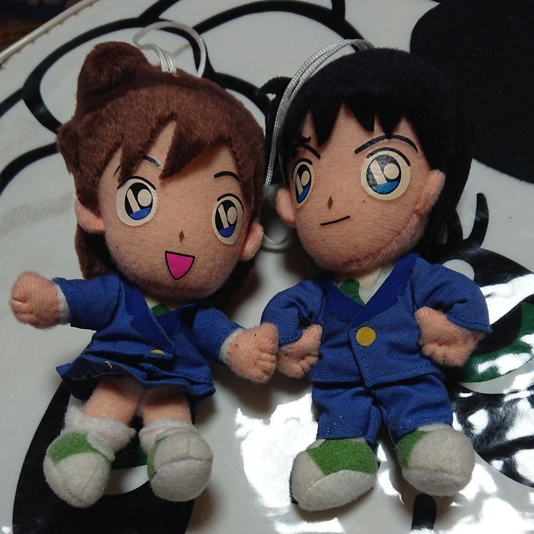 限定1点☆1996年:名探偵コナン「工藤新一☆毛利蘭・マスコット