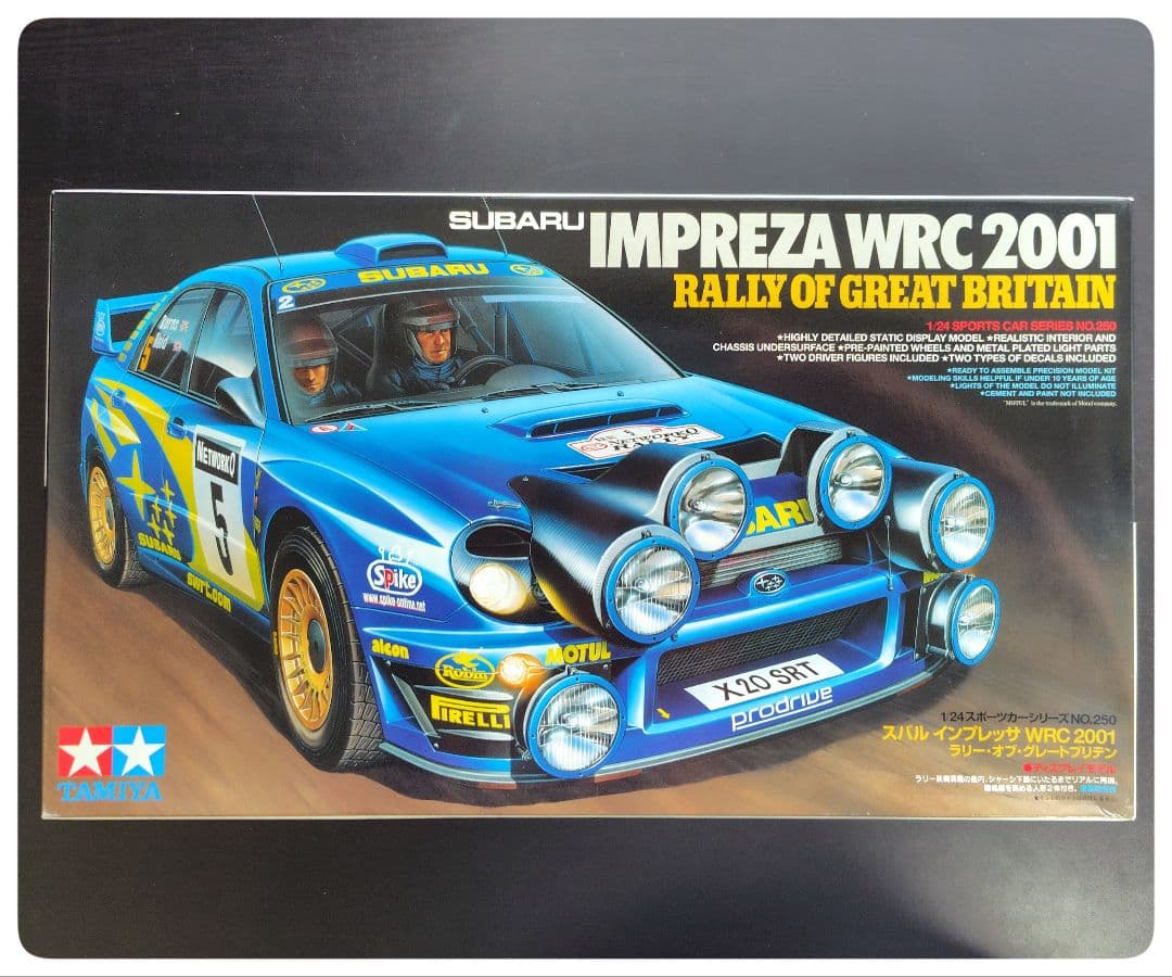 未組立良品】タミヤ 1/24 スバル インプレッサ WRC 2001 Amazon