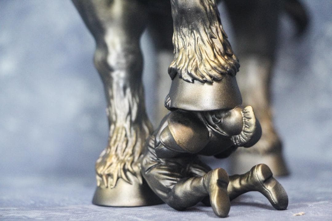 北斗の拳 wf2024w 黒王号&ラオウ レジンキャスト 塗装済み完成品