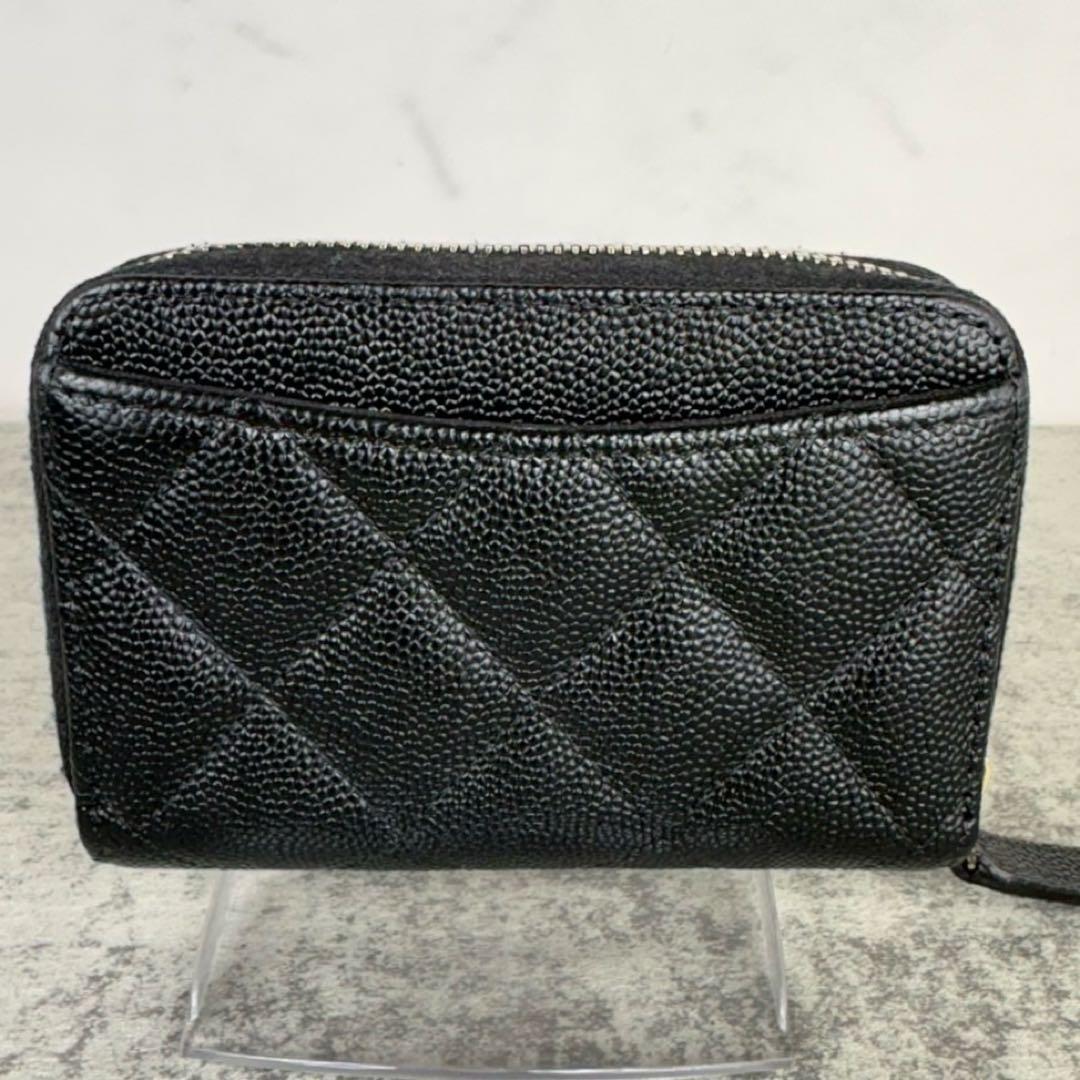 CHANEL キャビアスキン　トランプ　マトラッセ　ケース　カードケース