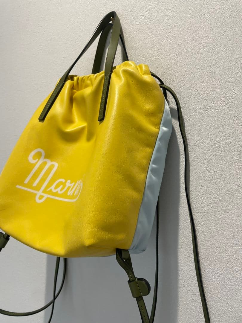 MARNI GUSSET ミニトートバッグ、ミニリュックの2way