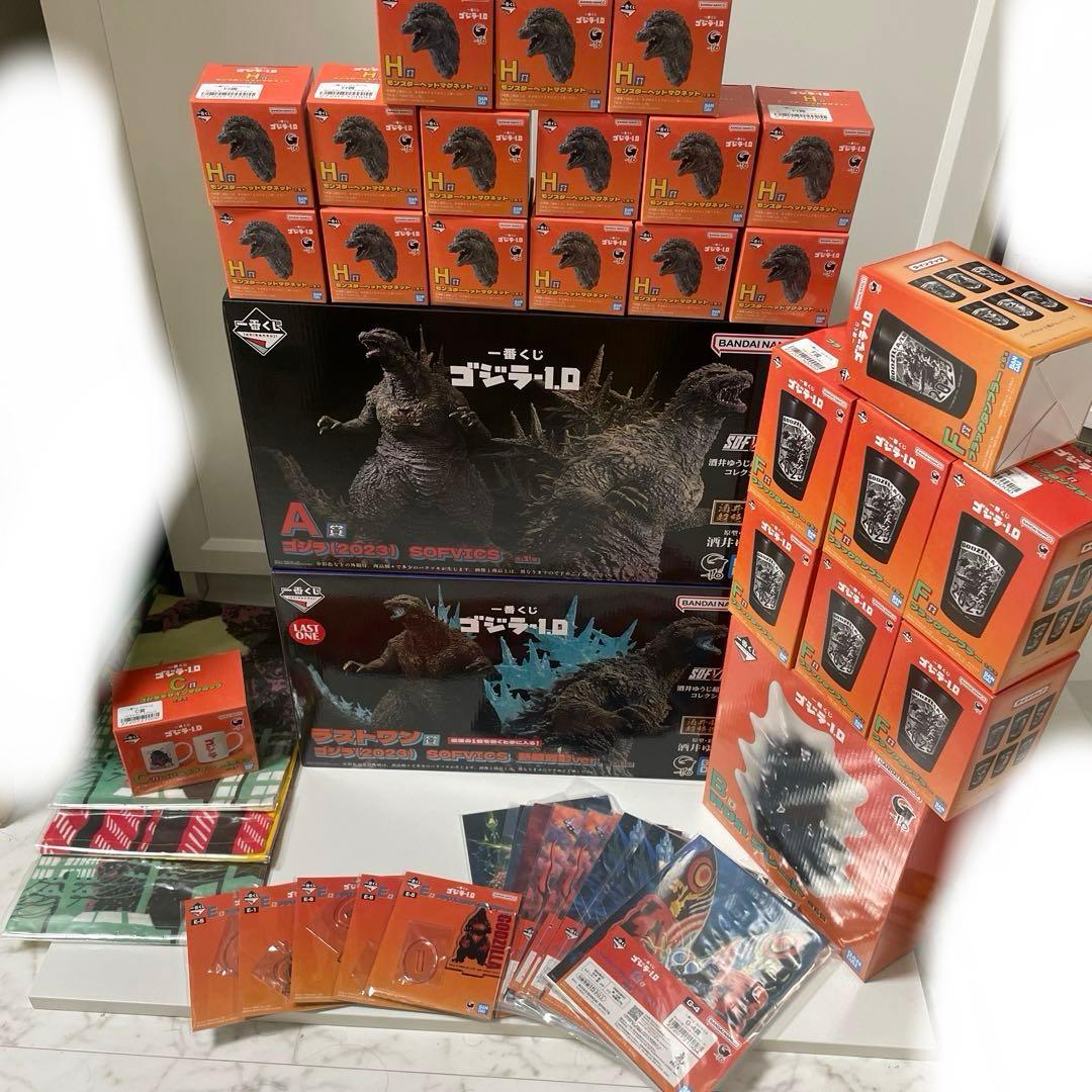 ゴジラ -1.0 一番くじ　A賞　ラストワン賞　B賞　C賞　その他 アークナイツ 通行認証 A