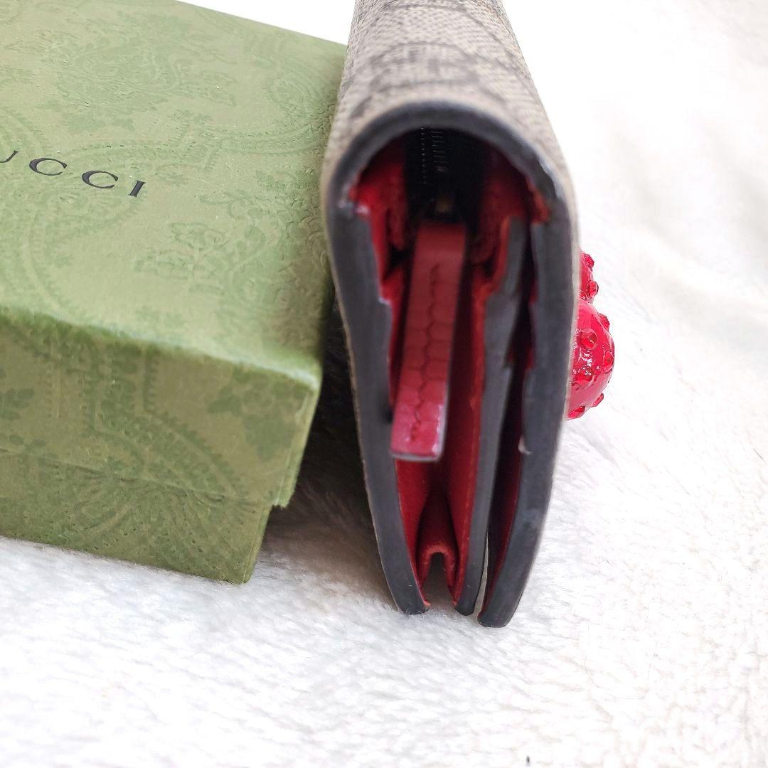 美品 希少 GUCCI さくらんぼ GGスプリーム レザー チェリー - メルカリ