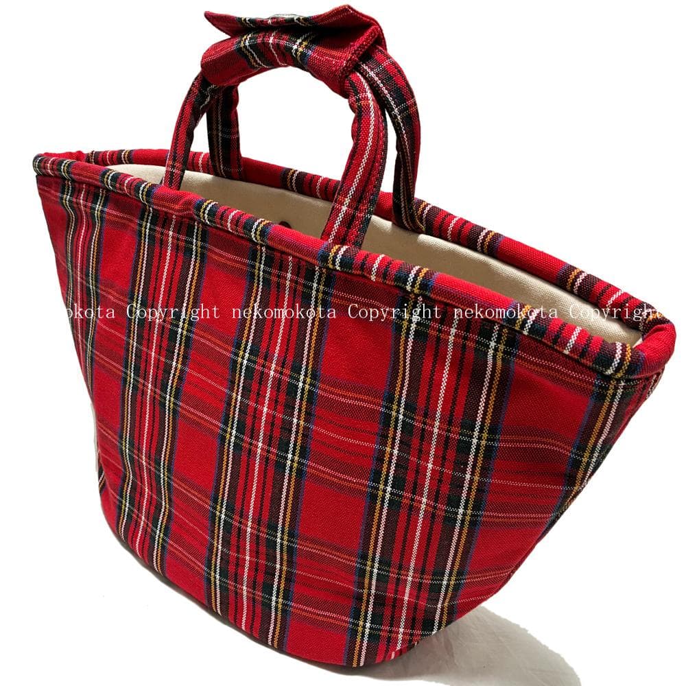 専用★オールドマンズテーラー タータンチェック マルシェ バッグ ハンドバッグ