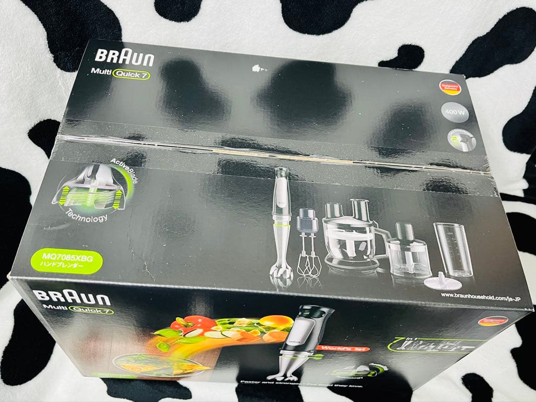 【未開封】BRAUN MultiQuick 7 MQ7085XBG ブレンダー
