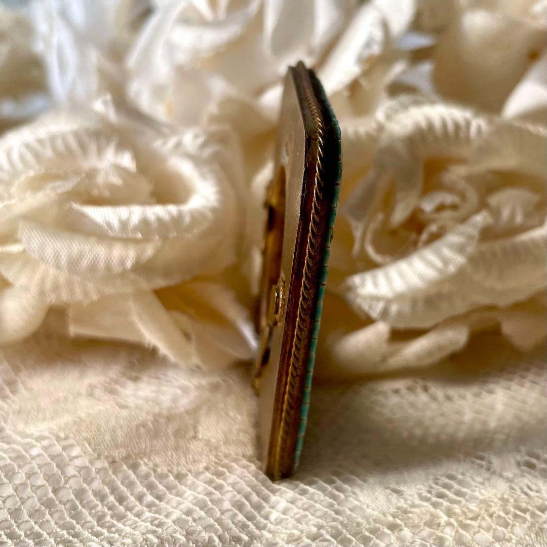 マイクロモザイクミニフレーム イタリアアンティーク 検:フランス