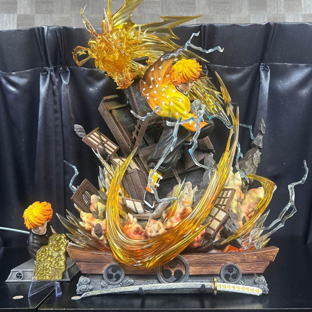 150体 限定 鬼滅の刃 我妻善逸 海外 ガレージキット フィギュア - メルカリ