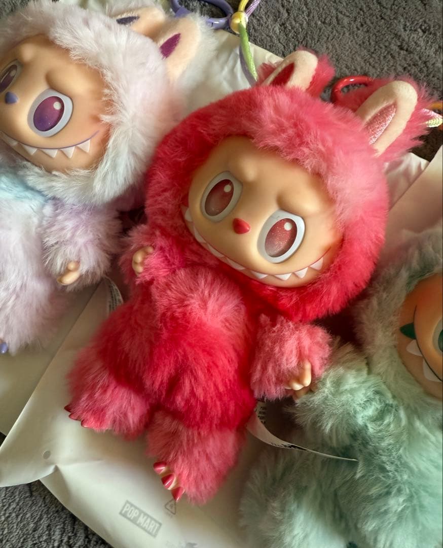 3個セット LABUBU ラブブ Big into Energy LOVE など