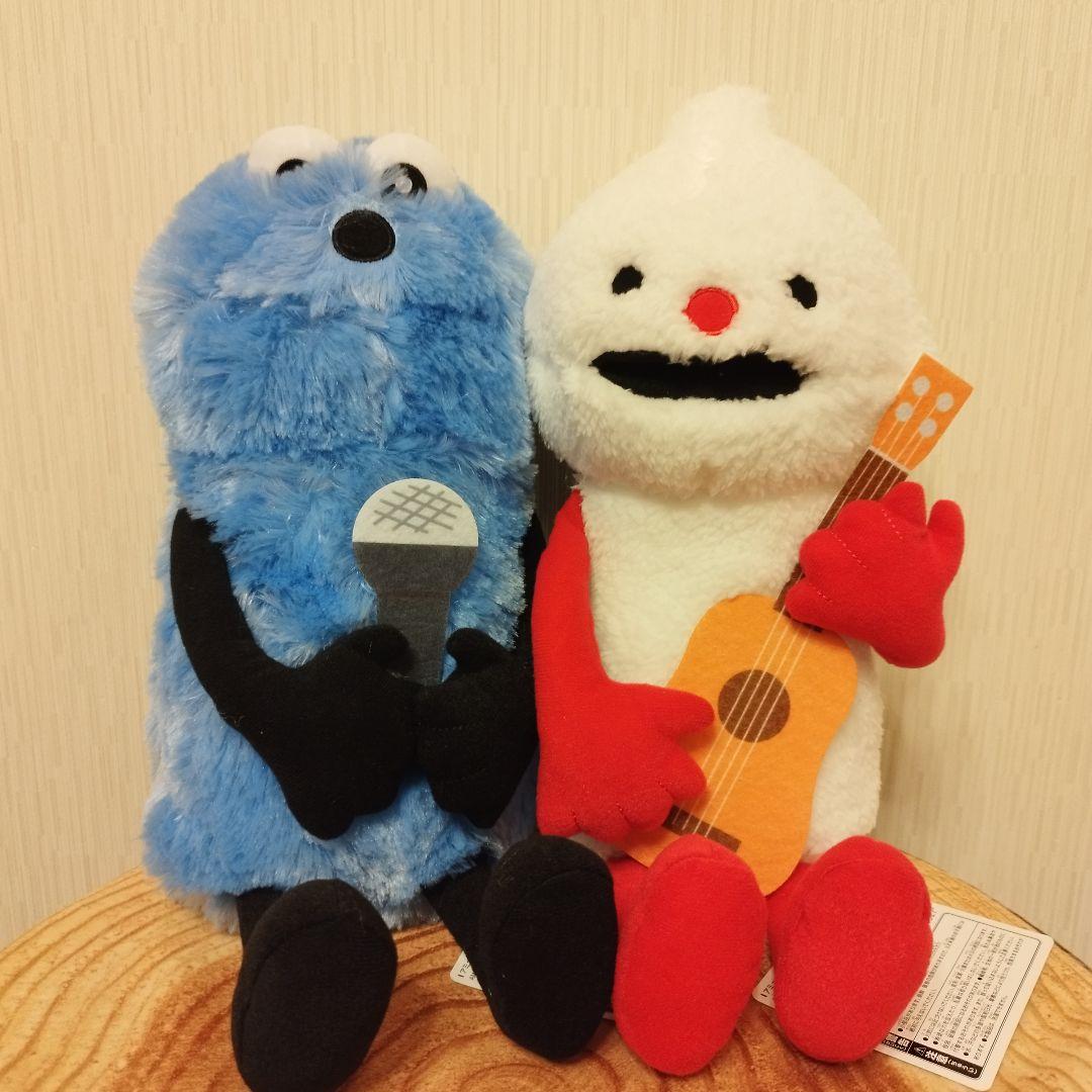 新品タグ付き　パペットスンスン　おすわりBIGぬいぐるみ　4種セット