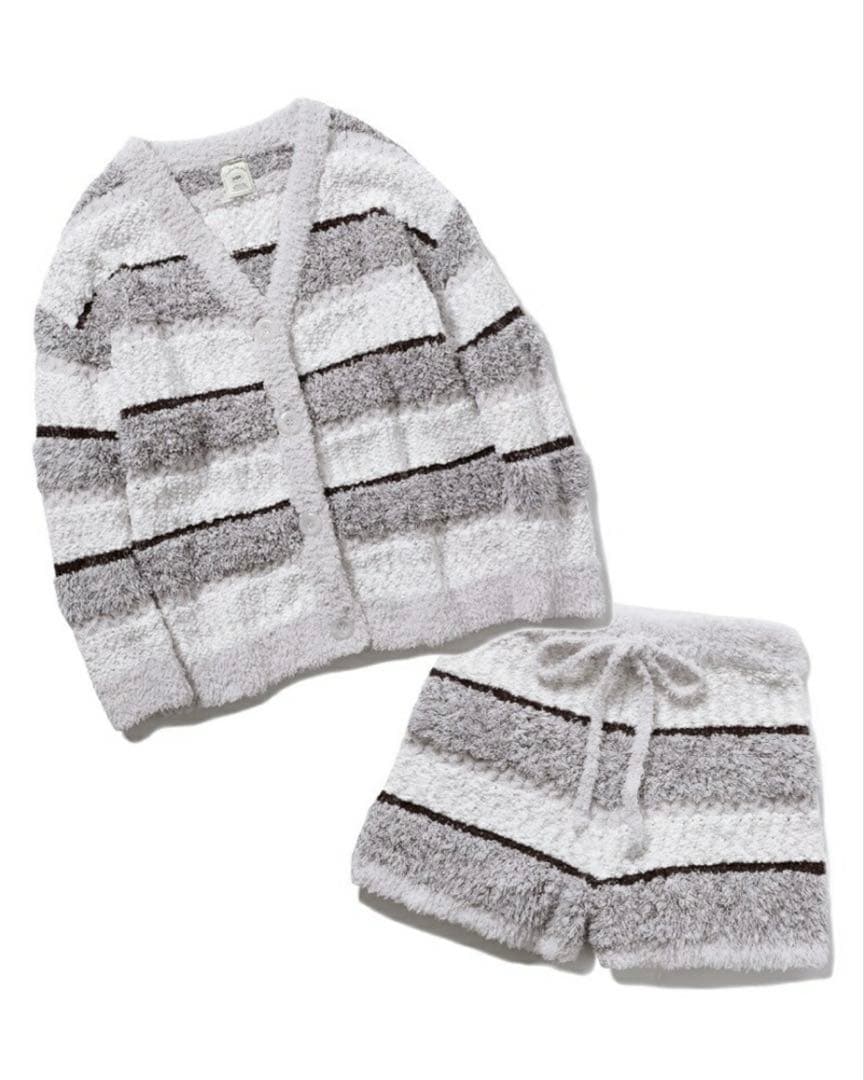 gelato pique ジェラートMIXボーダーカーディガン&ショートパンツ