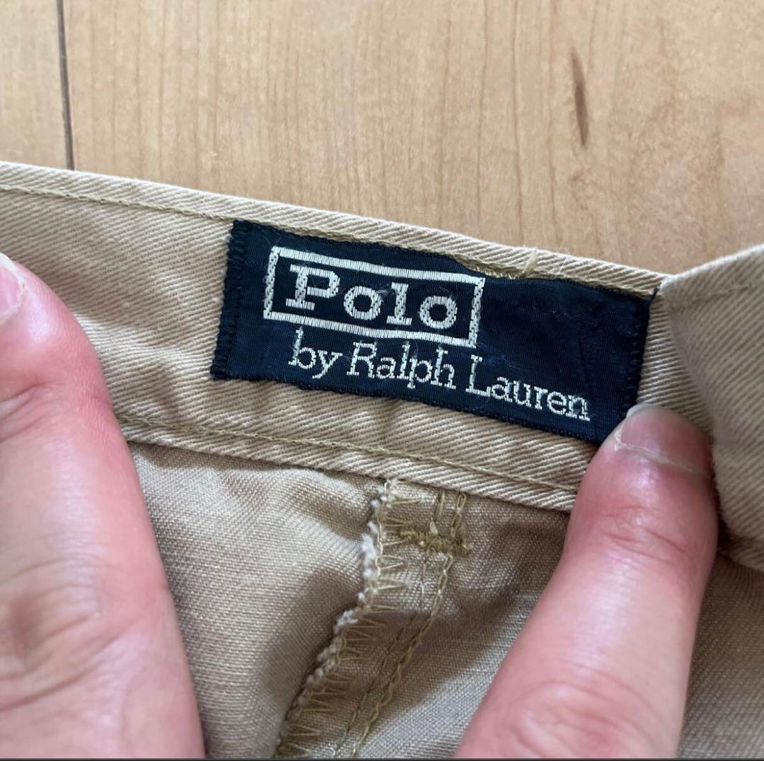 80s USA製 ポロチノ 初期 42 タロン ポロ ラルフローレン ワイド
