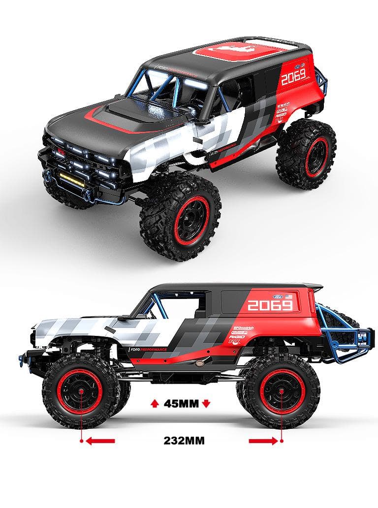 MJX H12P フォードブロンコ クローラーラジコンRTR ブラシレスモーター