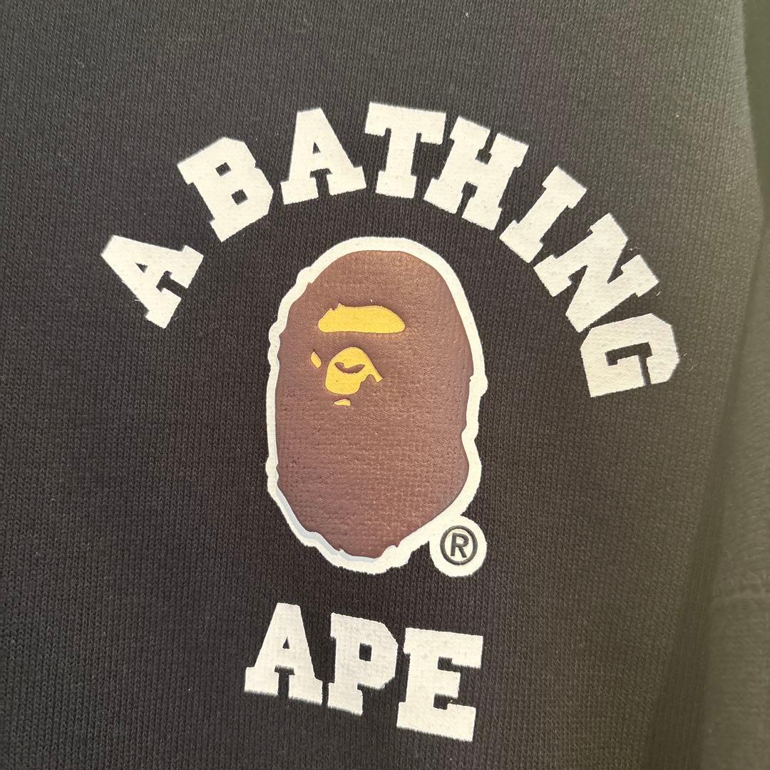 (専用)A BATHING APE ブラックパーカーM(LからXL相当)状態良き