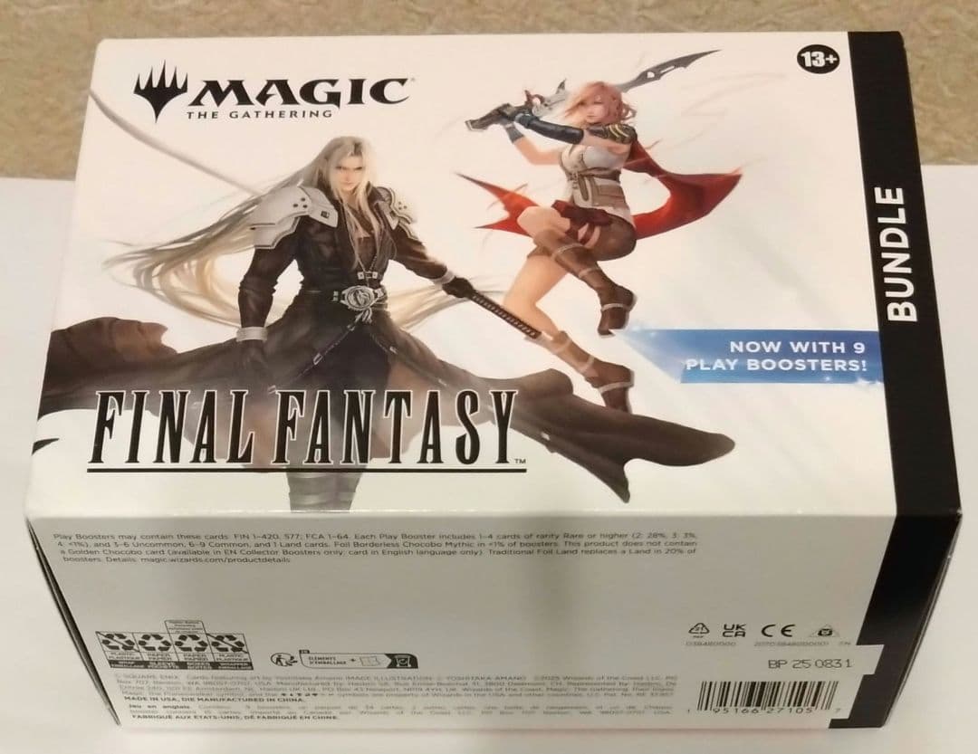 mtg ff プレイブースター 英語 9パック バンドル MTG マジック：ザ