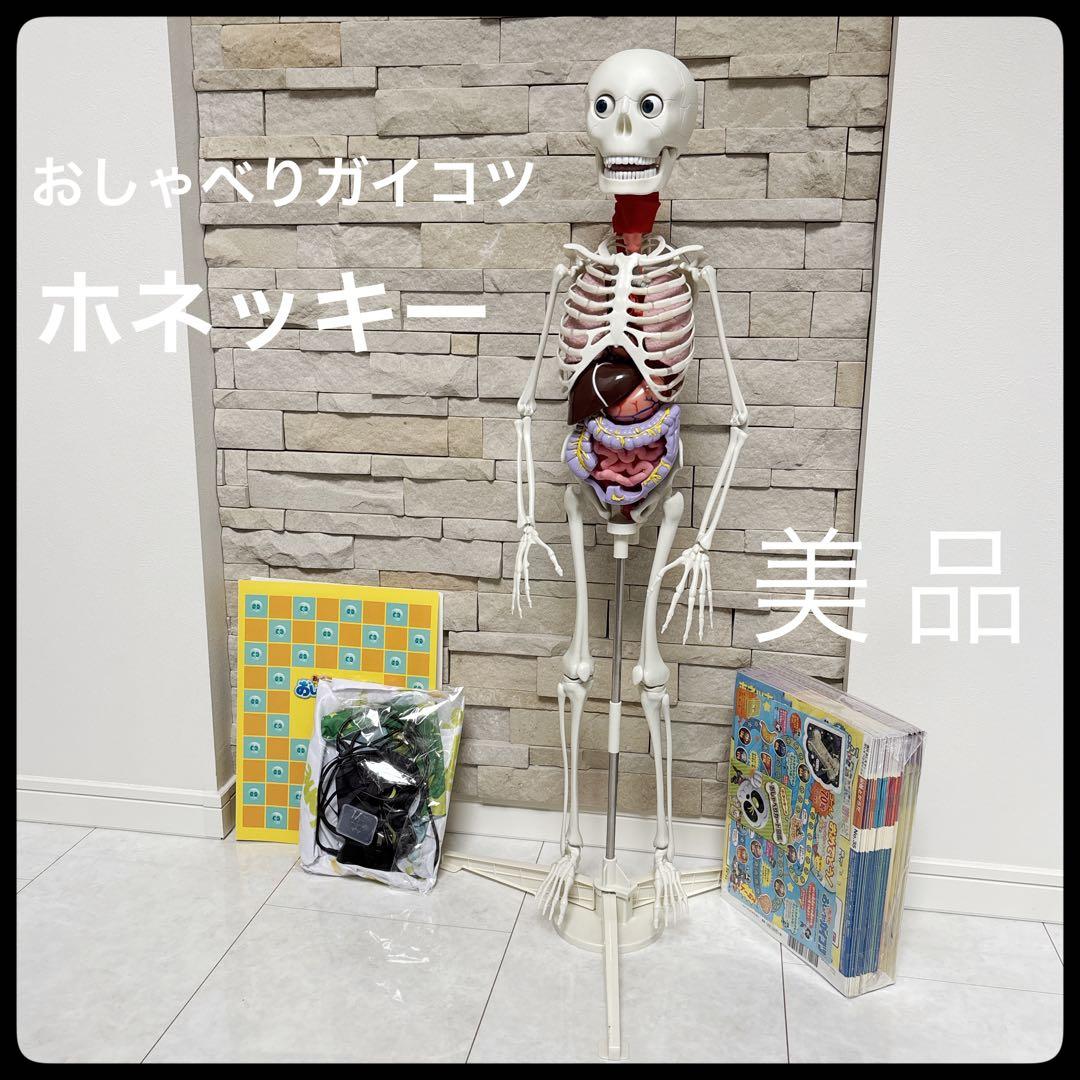 【美品】DEAGOSTINI おしゃべりガイコツ　ホネッキー ディアゴスティーニ おしゃべりガイコツ ホネッキー 全巻 訳あり 骨