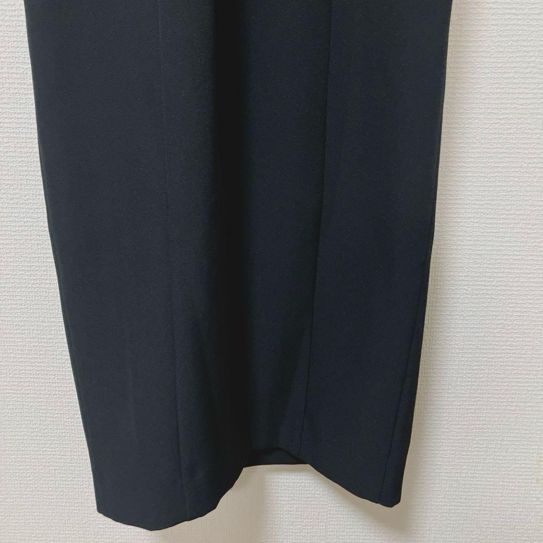 人気　ニアナ　フリンジグリッターノットドレス　パーティ　オケージョン　ブラック