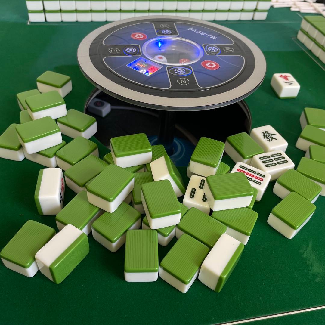 良品　全自動麻雀卓　麻雀テーブル　MJ-REVO ロータイプ　キャスター付き